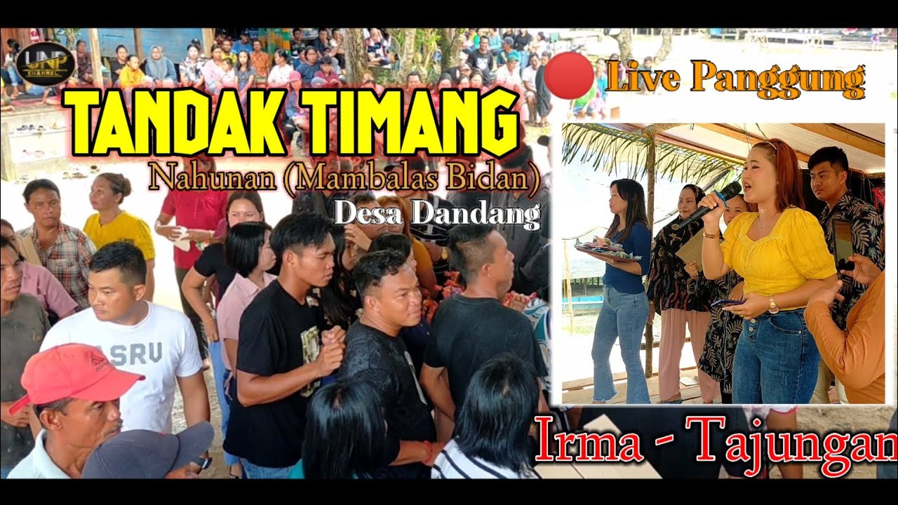 Live Panggung | Tandak Timang Nahunan (Balas Bidan) | Irma Tajungan | Desa Dandang #Viral
