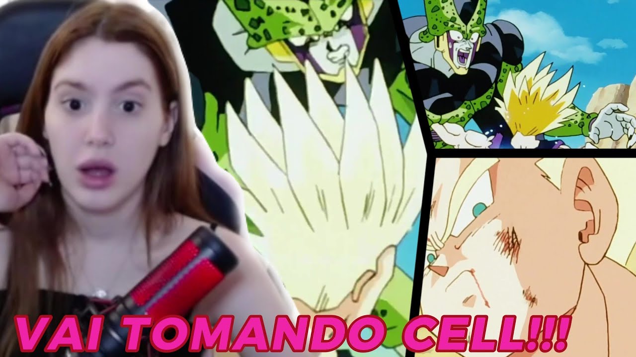 O Cell é muito fraco mano... DBZ EP 186