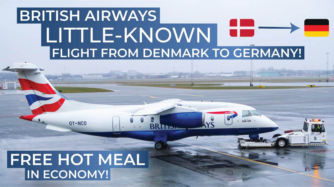 TRIPREPORT | British Airways (ECONOMY) | Dornier 328-300 Jet | Billund - Dusseldorf