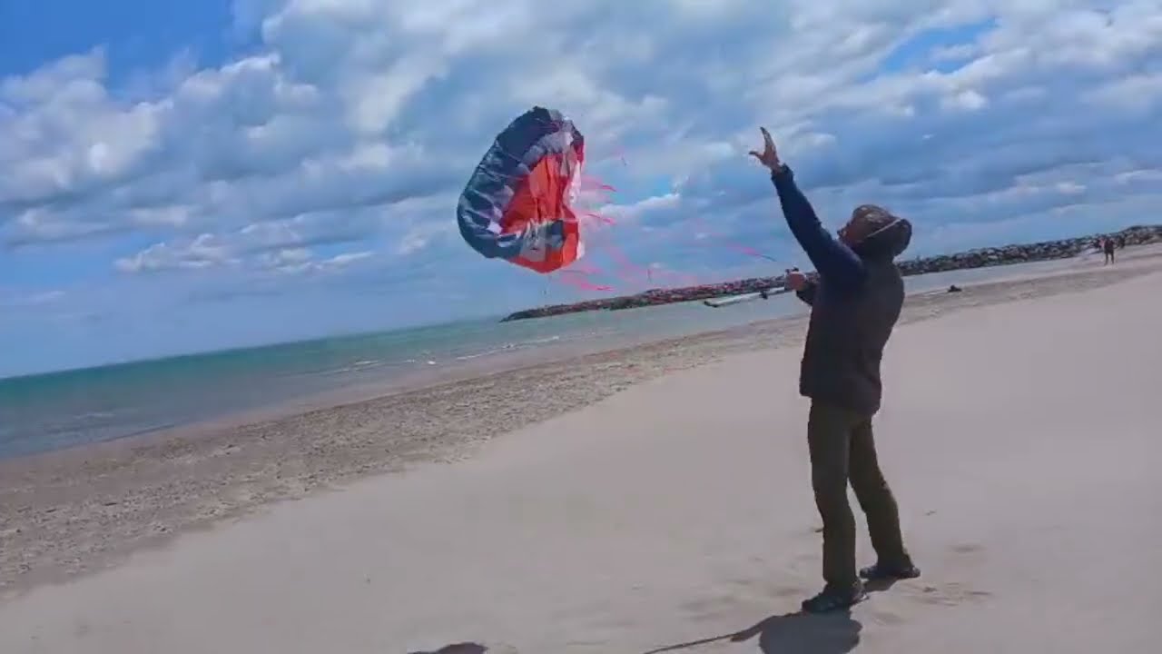 Flysurfer POW 1,7 m2 en Test statique