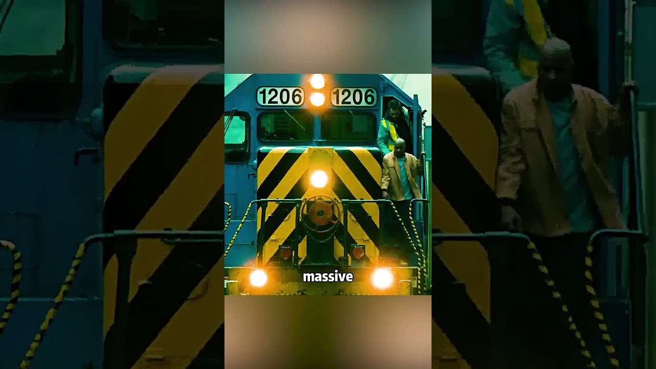 A runaway train nearly destroyed the city.#movie #viralvideo #shorts