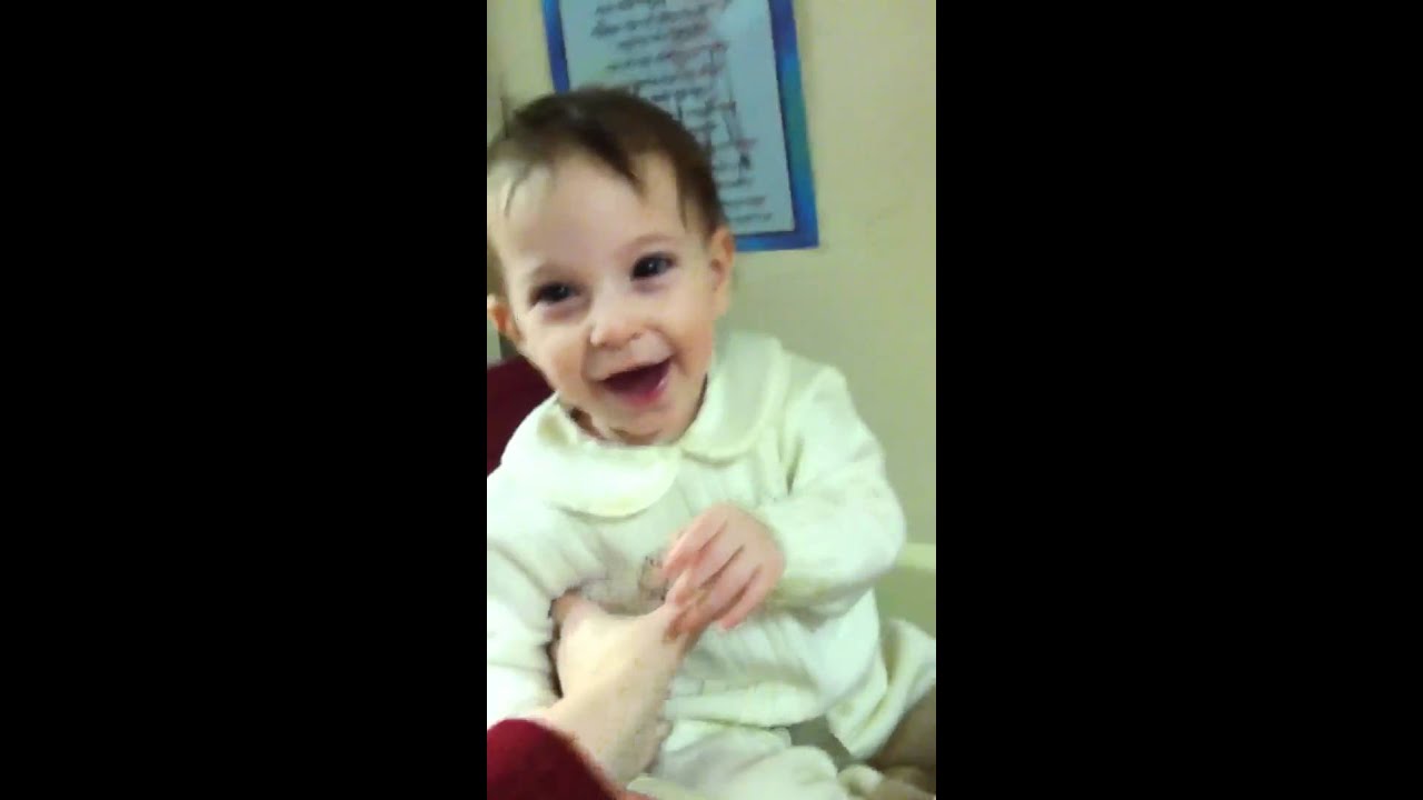 Ticklish baby Mendel