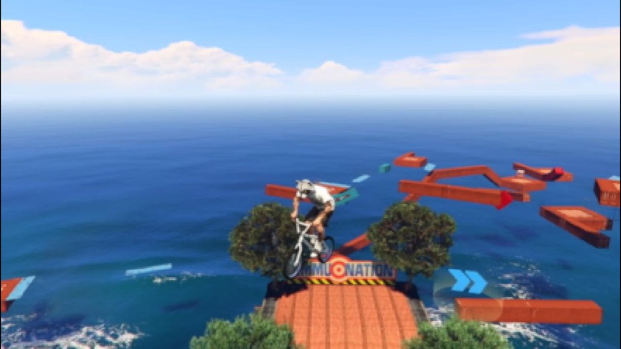GTA5 自作レース BMX Training Shore 5 by kira-zzz