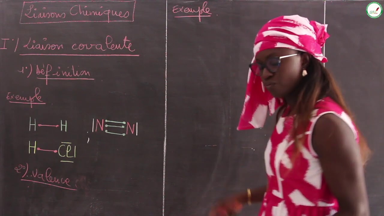 Cours - Seconde S - Physique Chimie : Liaisons chimiques / Liaison covolente / Mme Bonang