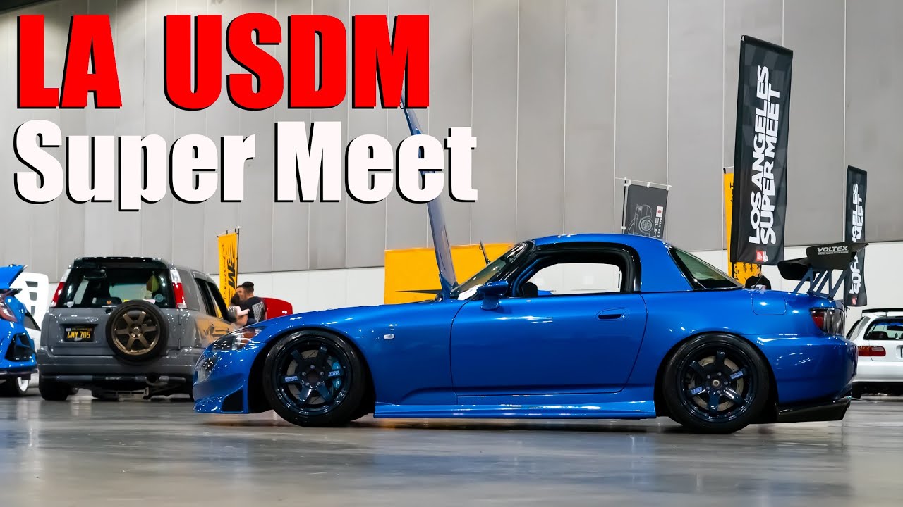 The Cleanest Honda's in SoCal | USDM Super Meet | Full Walkthrough Vlog & Roll Out