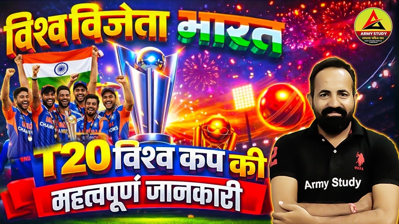 T20 World Cup 2026 | T20 World Cup Top MCQs 2026  |  T20 Current Affairs | T20 World Cup 2026 MCQ