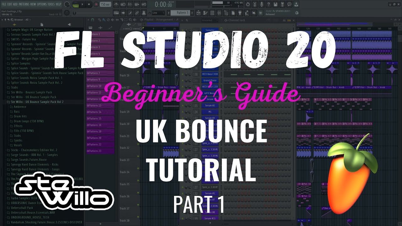 How To Make Bounce (Part 1) DRUMS #flstudio20 #ukbounce