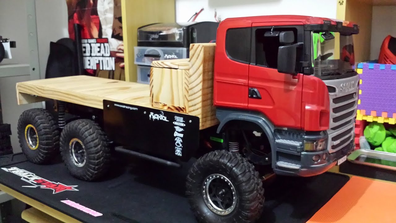 RC Axial SCX10 - 6x6 SCANIA R620 Truck Trial Extreme off road