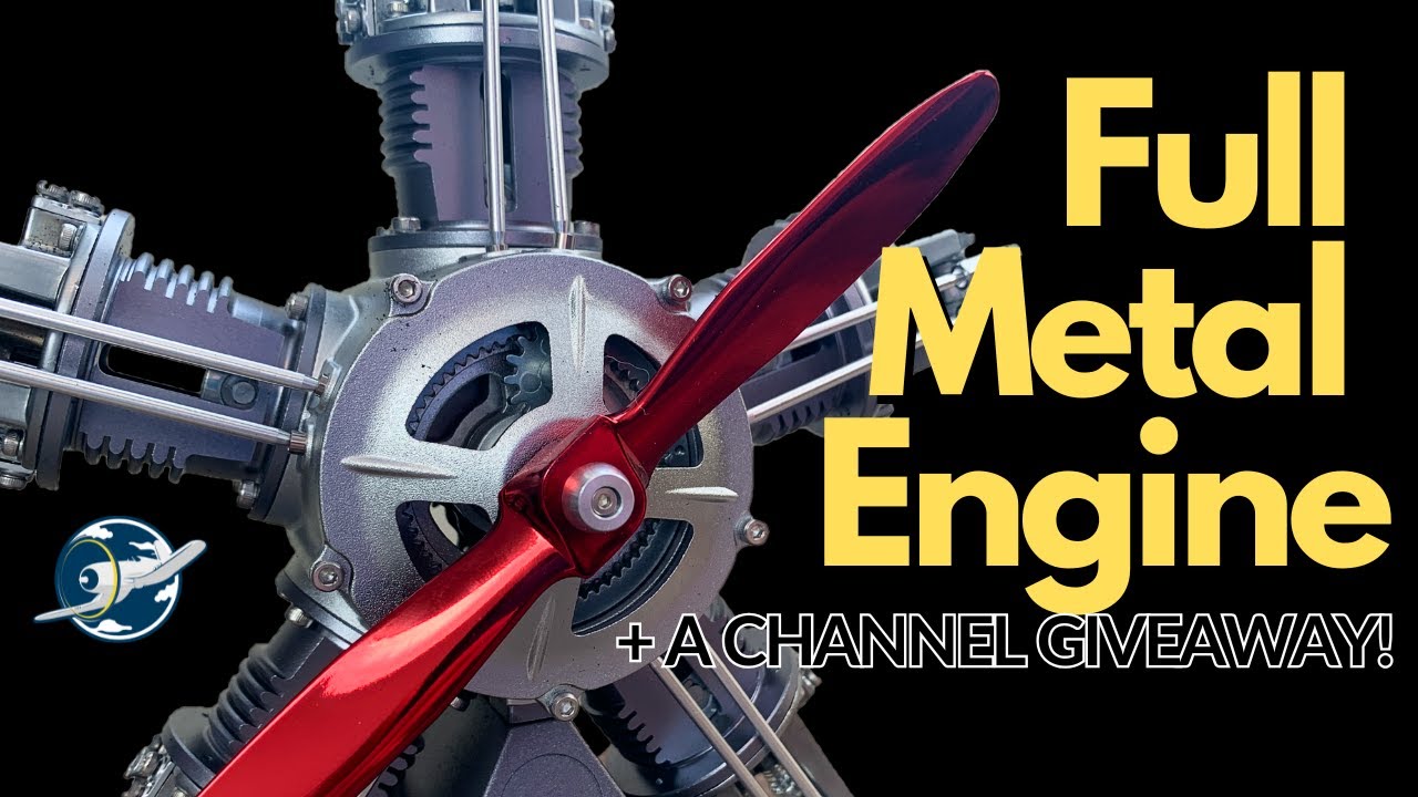 Build This Working Radial Engine