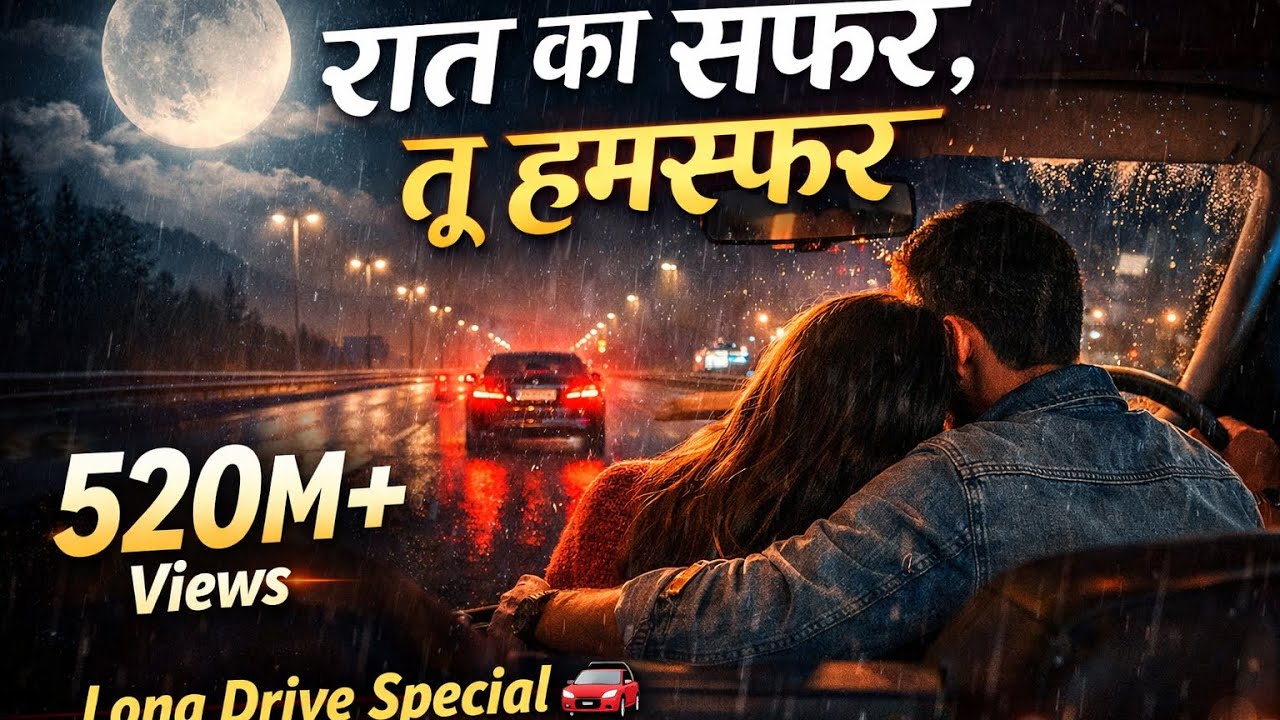 Raat Ka Safar Tu Humsafar Long Drive Love Song 2026 |Night Highway Romantic Song | Car Bass Boosted 