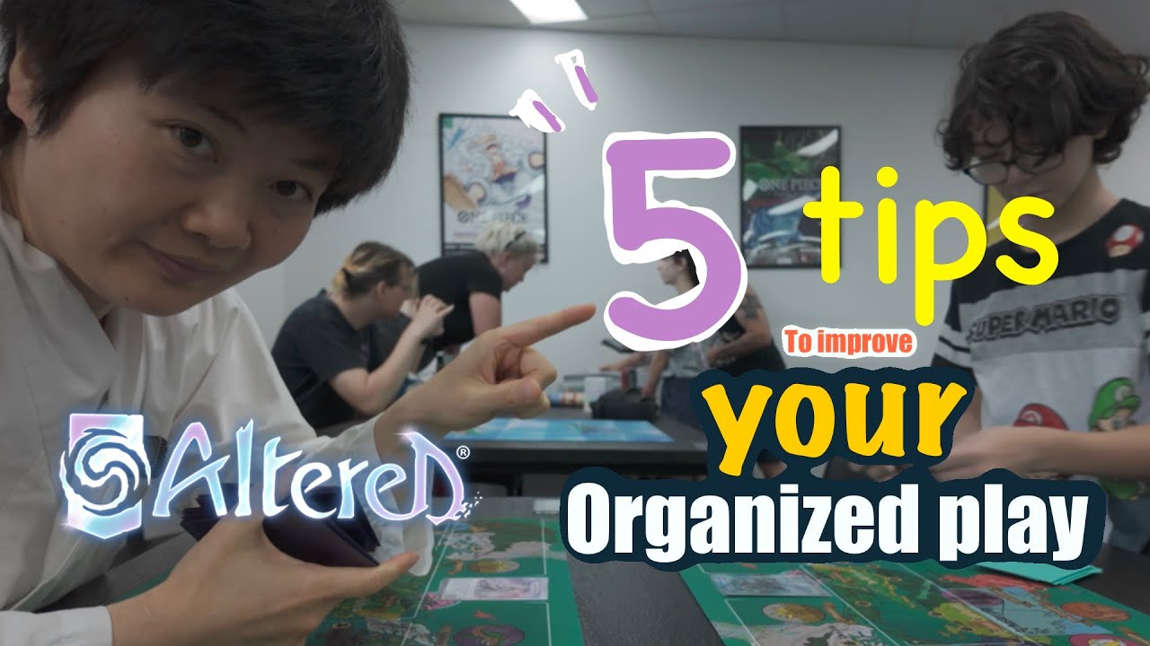5 tips to improve your organized play at LGS for Altered TCG