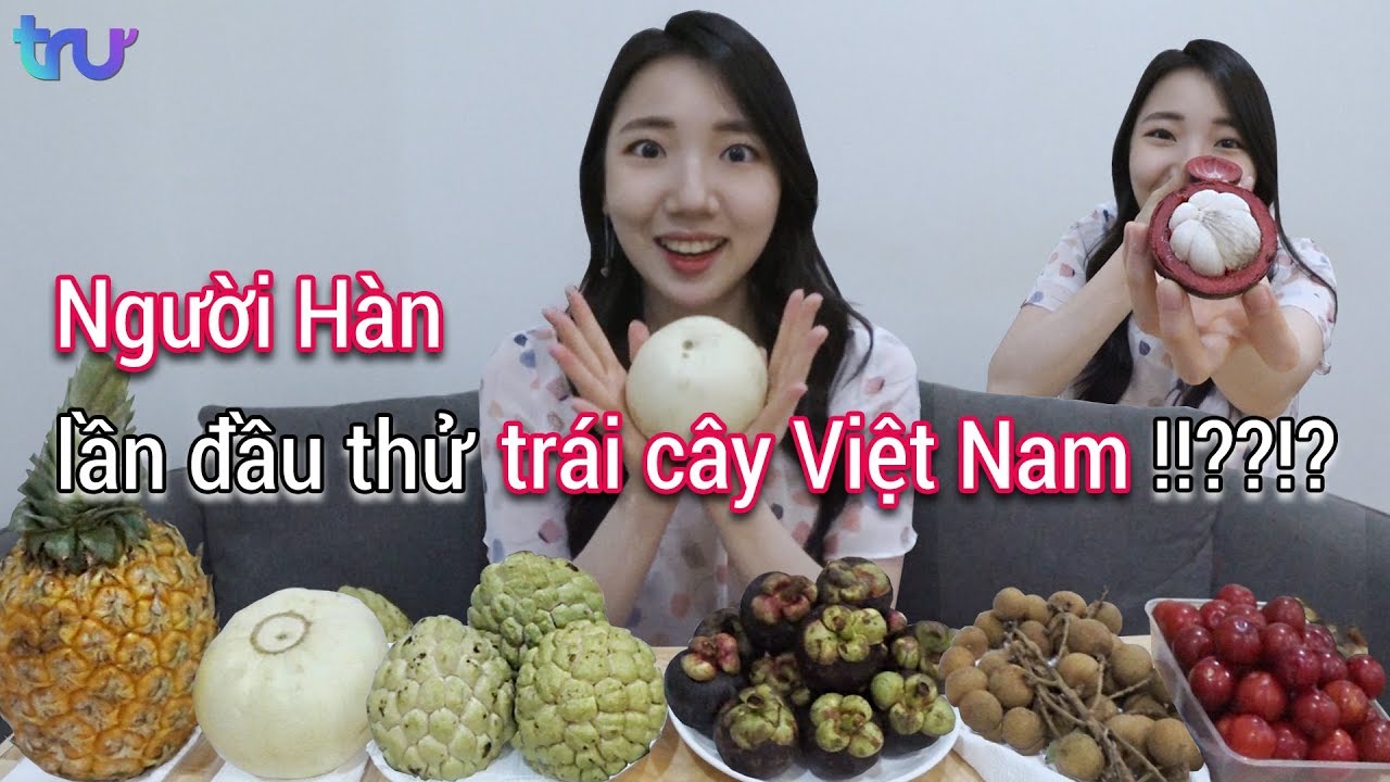 Người Hàn lần đầu thử trái cây🍍 Việt Nam tập 3!!! - TRU