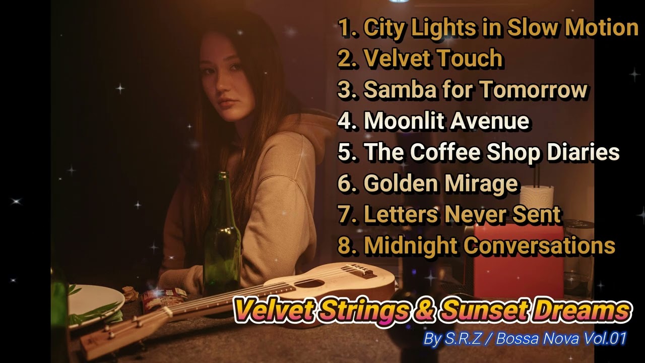 S.R.Z – “Velvet Strings & Sunset Dreams” (Full Album • Jazz Bossa Nova • Retro Fusion)