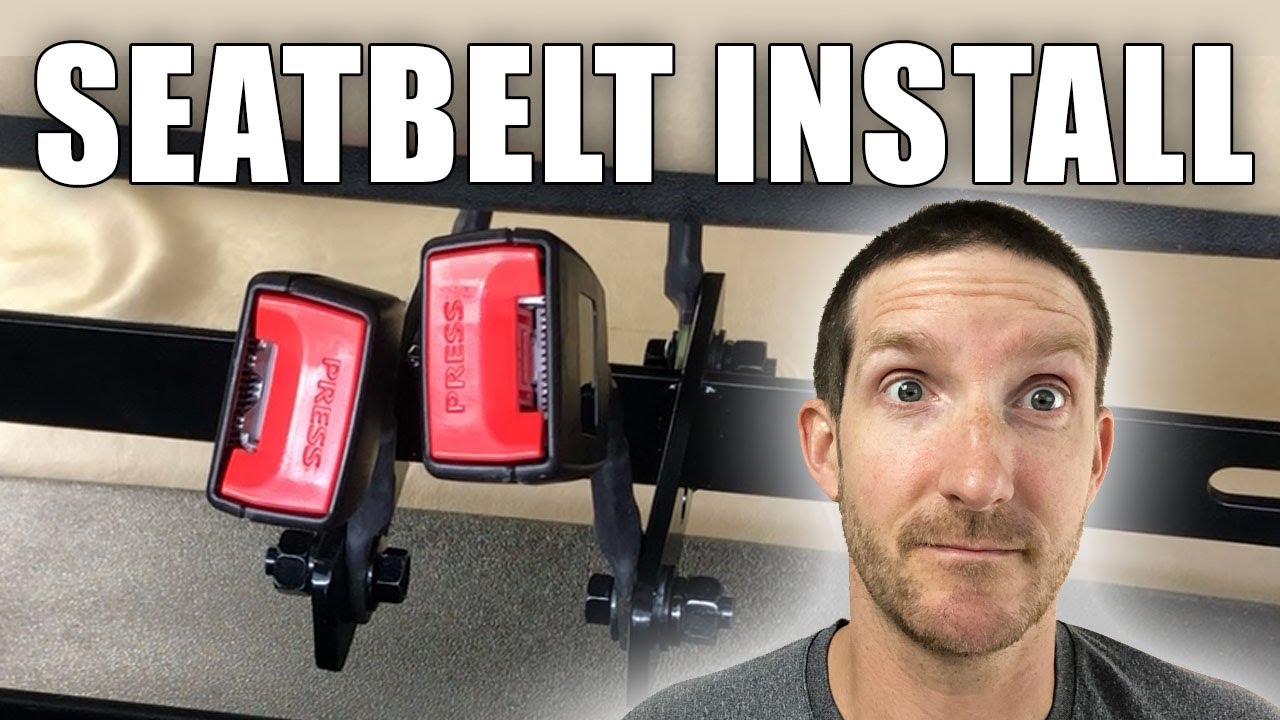 Golf Cart Seat Belt Install | MODZ 4 Passenger Kit G1-4502