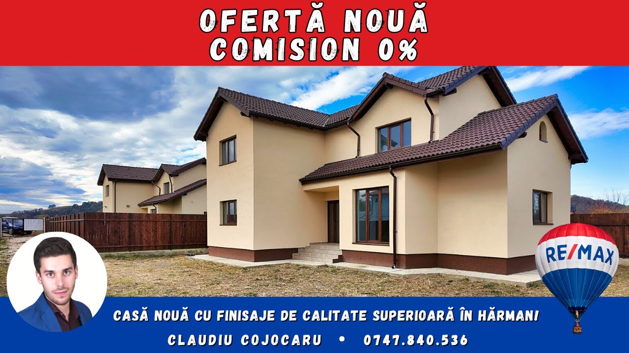 Casă nouă cu finisaje de calitate superioară în Harman!