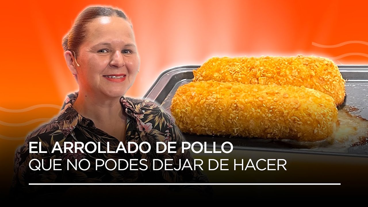 LA RECETA DE ARROLLADO DE POLLO QUE NO PODES DEJAR DE HACER