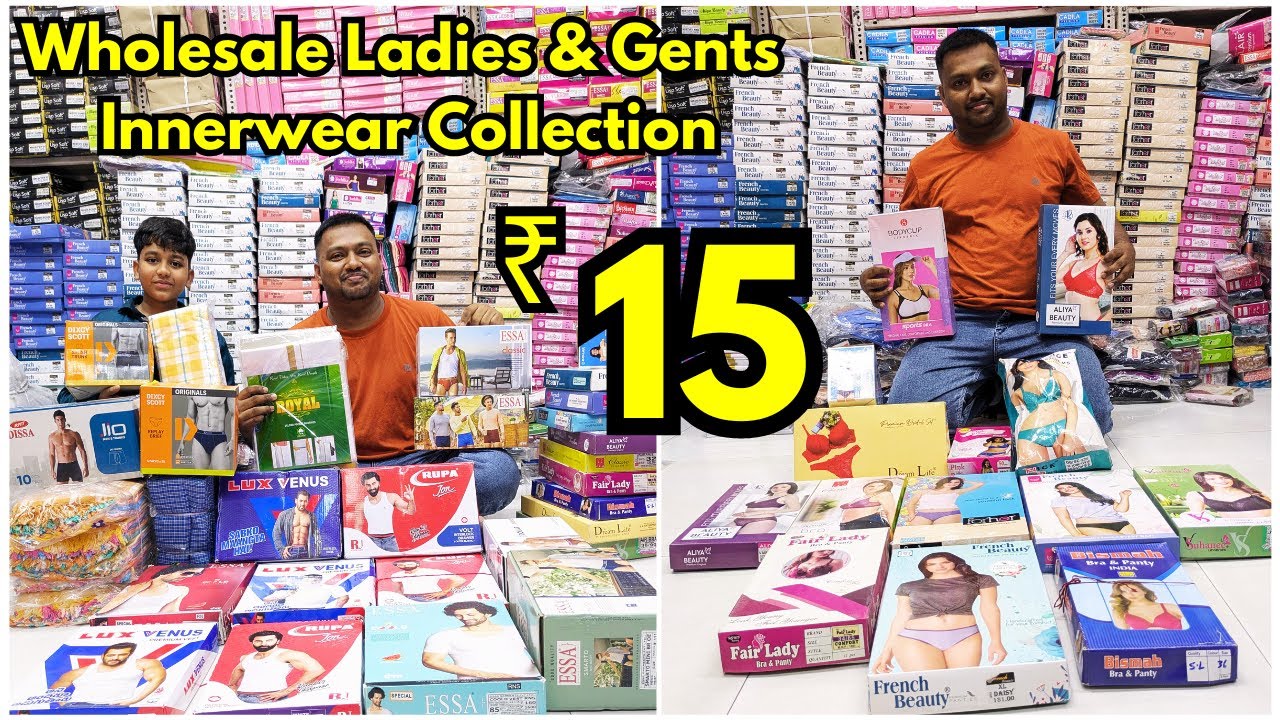 #madina Ladies  & Gents Innerwear Collection | wholesale Hosiery Bra panty market Hyderabad Market
