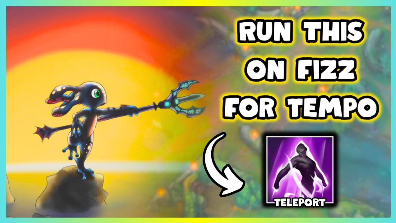 Running Teleport On Fizz Into Tough Poke Lanes | Fizz Mid vs Anivia 15.16