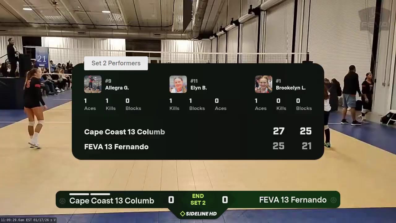 FEVA 13 Fernando vs. Cape Coast 13 Columb (2026.01.17)