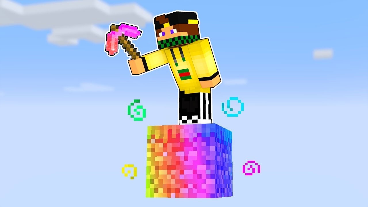 MINECRAFT MA C'È SOLO UN BLOCCO SUPER OP