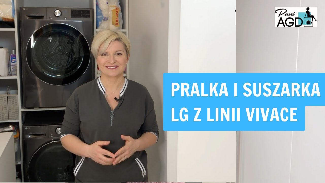 Pralka i suszarka LG z linii VIVACE