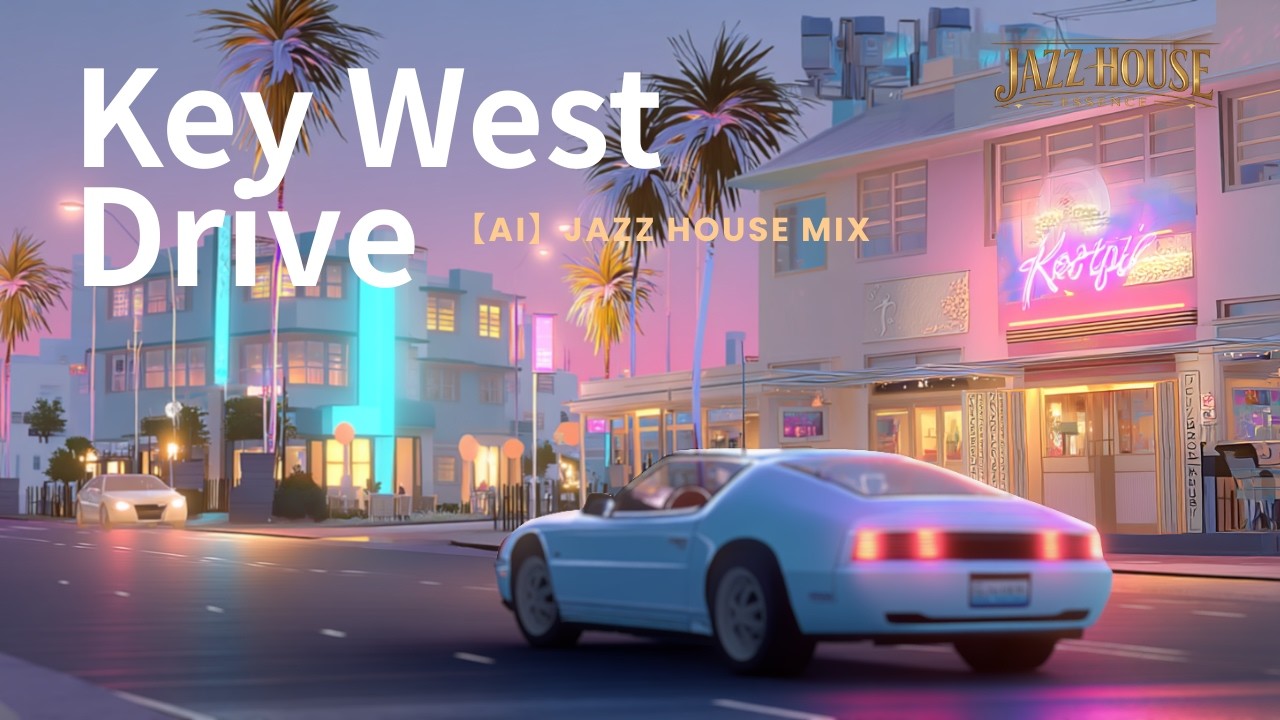 Jazz House Mix | Key West Drive — Florida Keys Grooves & Smooth Sunset Vibes