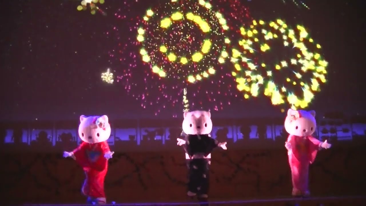 2014 8 1 サンリオピューロランド　花火ショー