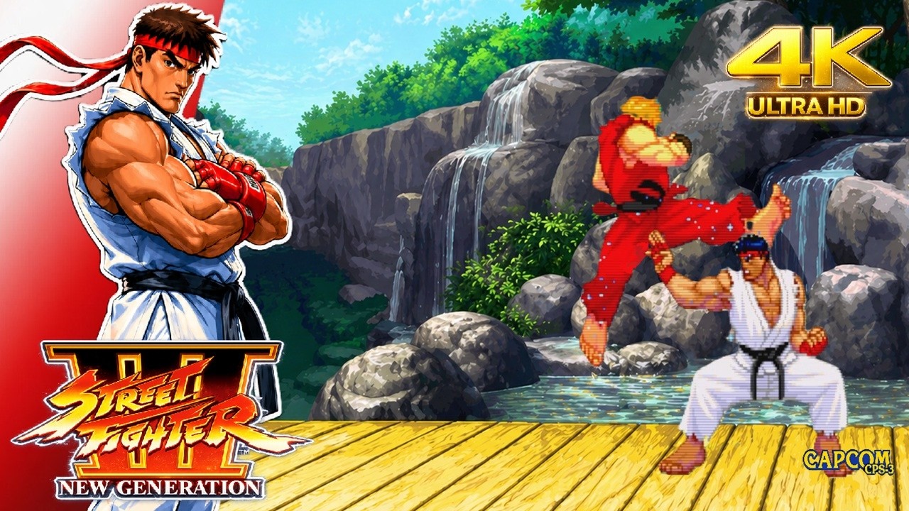 Street Fighter III - Рю | Самый сложный режим | Без поражений | Без TAS 4K 60FPS