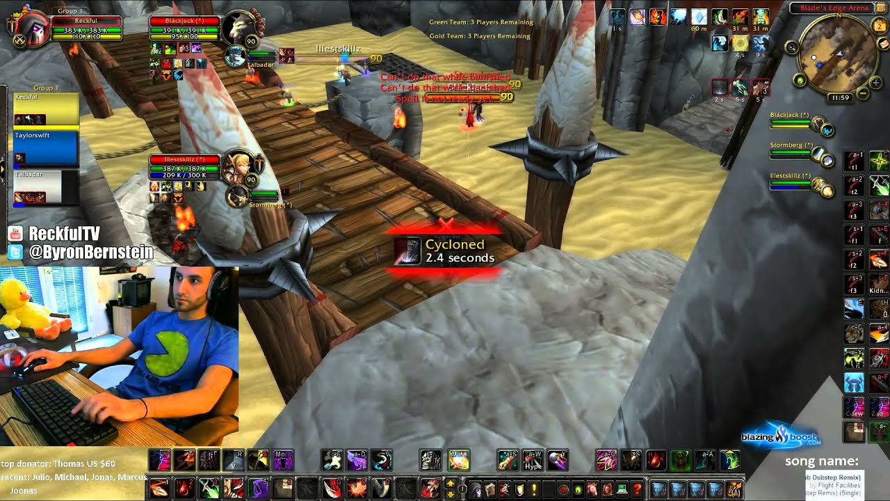 Reckful on rogue with Talbadar and Cdew - long game