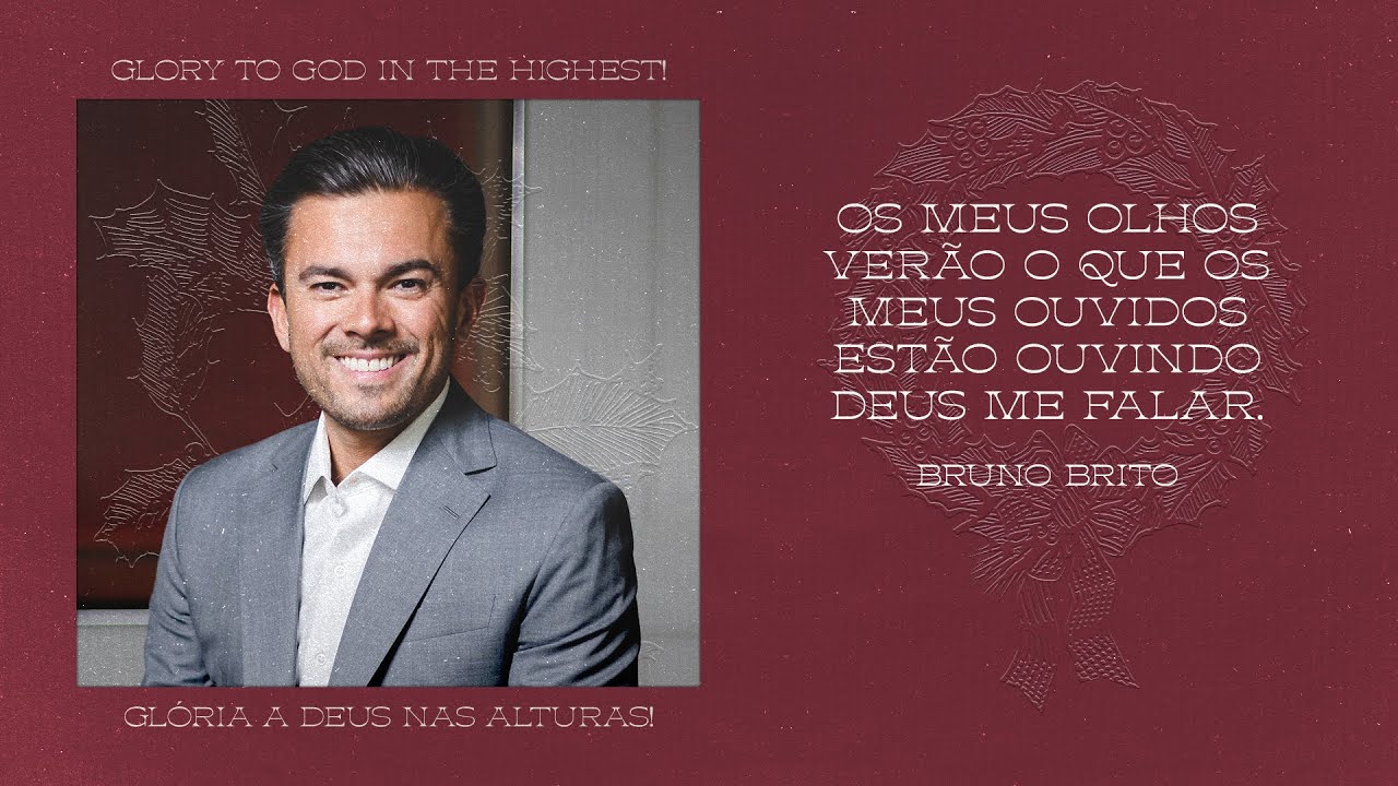 OS MEUS OLHOS VERÃO O QUE OS MEUS OUVIDOS ESTÃO OUVINDO DEUS FALAR | BRUNO BRITO - PURA FÉ