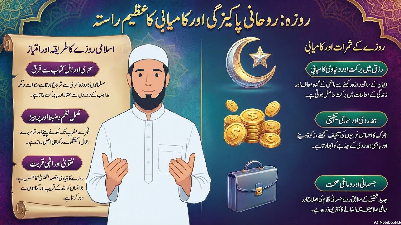 Ramzan Roza Ki Barkat  | رمضان المبارک روزہ کی حقیقت پہلی امتوں کا روزہ کیسا تھا ؟