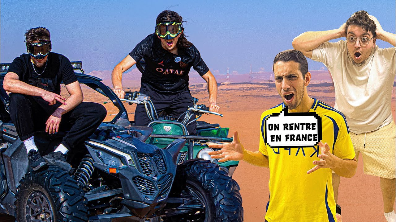 YOUNES EST BLOQUÉ DANS LE DESERT !! On péte un câble
