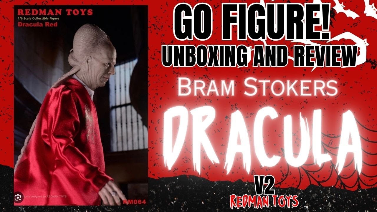 Распаковка и обзор фигурки REDMAN TOYS BRAM STOKERS DRACULA GARY OLDMAN VERSION 2.0 в масштабе 1/6