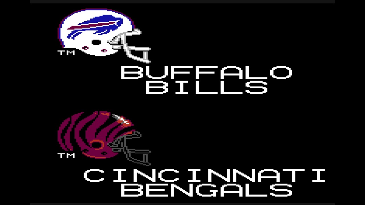 Tecmo Super Bowl 2025 Season CIN vs BUF week 13🐯🦬🏈