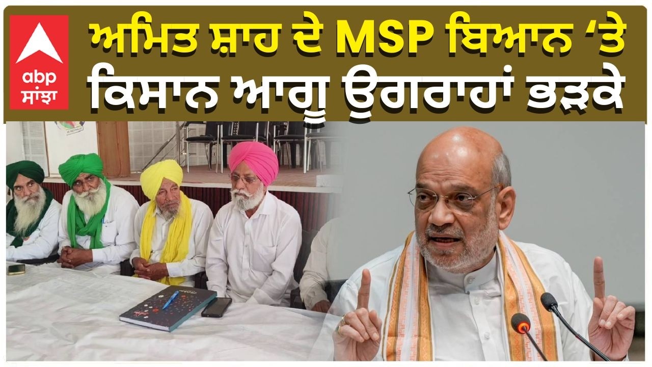 Farmers Answer to Amit Shah | ਅਮਿਤ ਸ਼ਾਹ ਦੇ MSP ਬਿਆਨ ‘ਤੇ ਕਿਸਾਨ ਆਗੂ ਉਗਰਾਹਾਂ ਭੜਕੇ | Amit Shah in Punjab