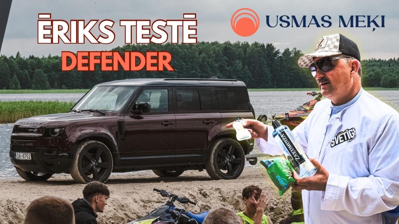 ĒRIKS TESTĒ LAND ROVER DEFENDER USMAS MEKOS