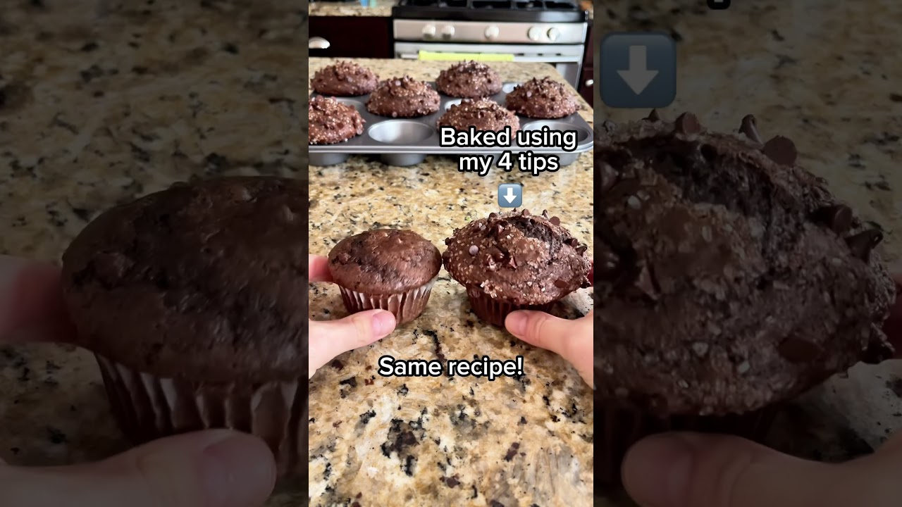 Bakery Style Muffin Tips! (Read Description)