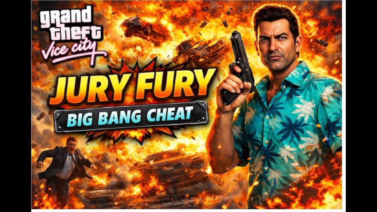 GTA Vice City Definative Edition | Mission Jury Fury