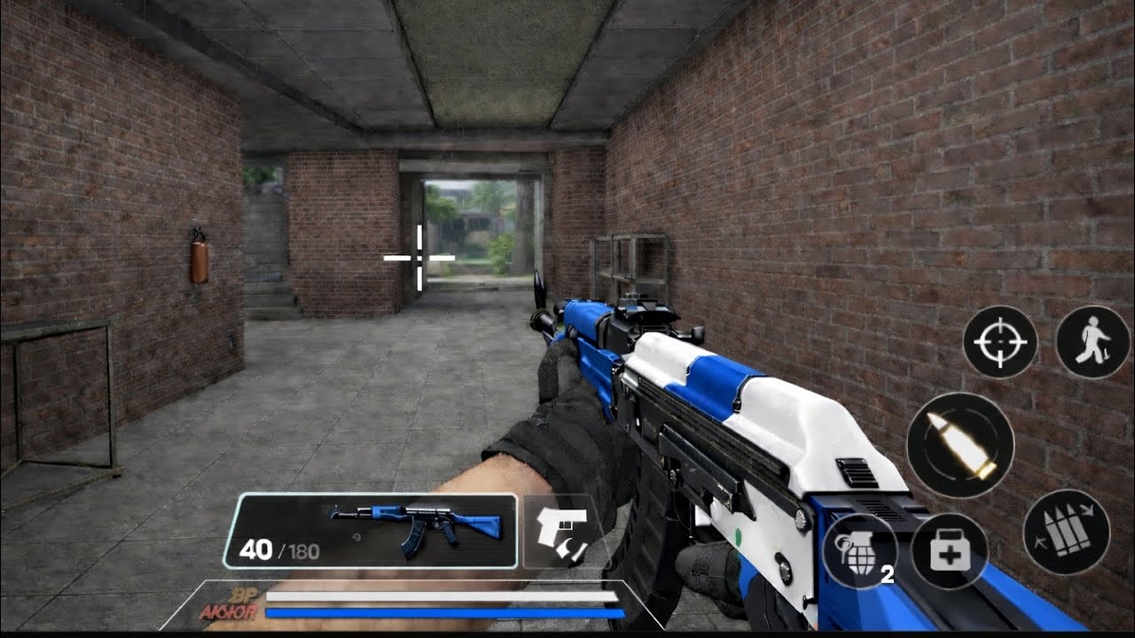 Intense FPS Gameplay with AK-47 | Epic Close-Range Battle 🔥 #21