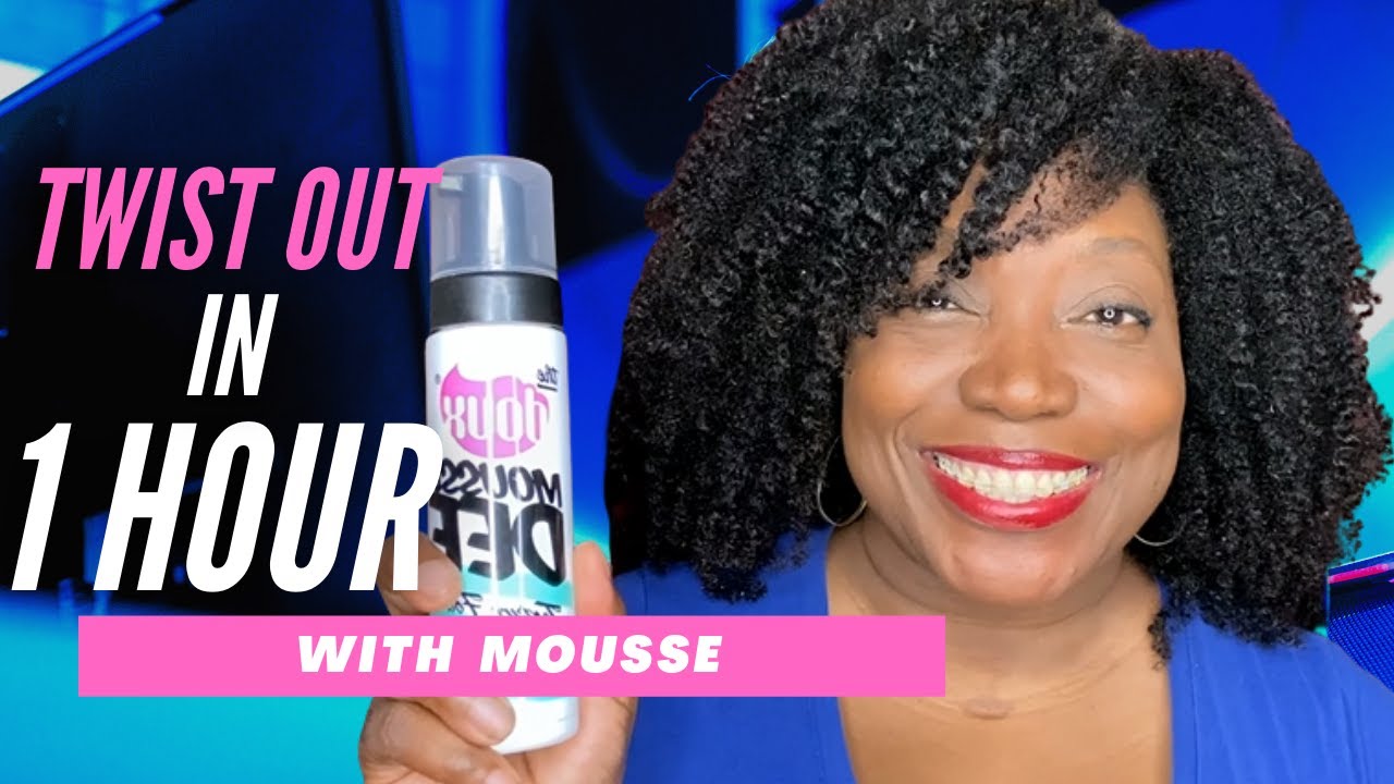 How to Get a Twist Out in 1 Hour with The Doux Mousse | Type 4 Natural Hair