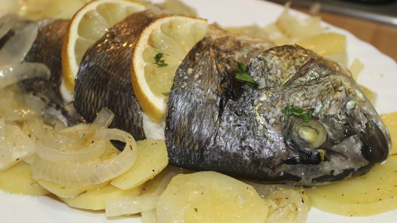 Dorada al Horno con Patatas