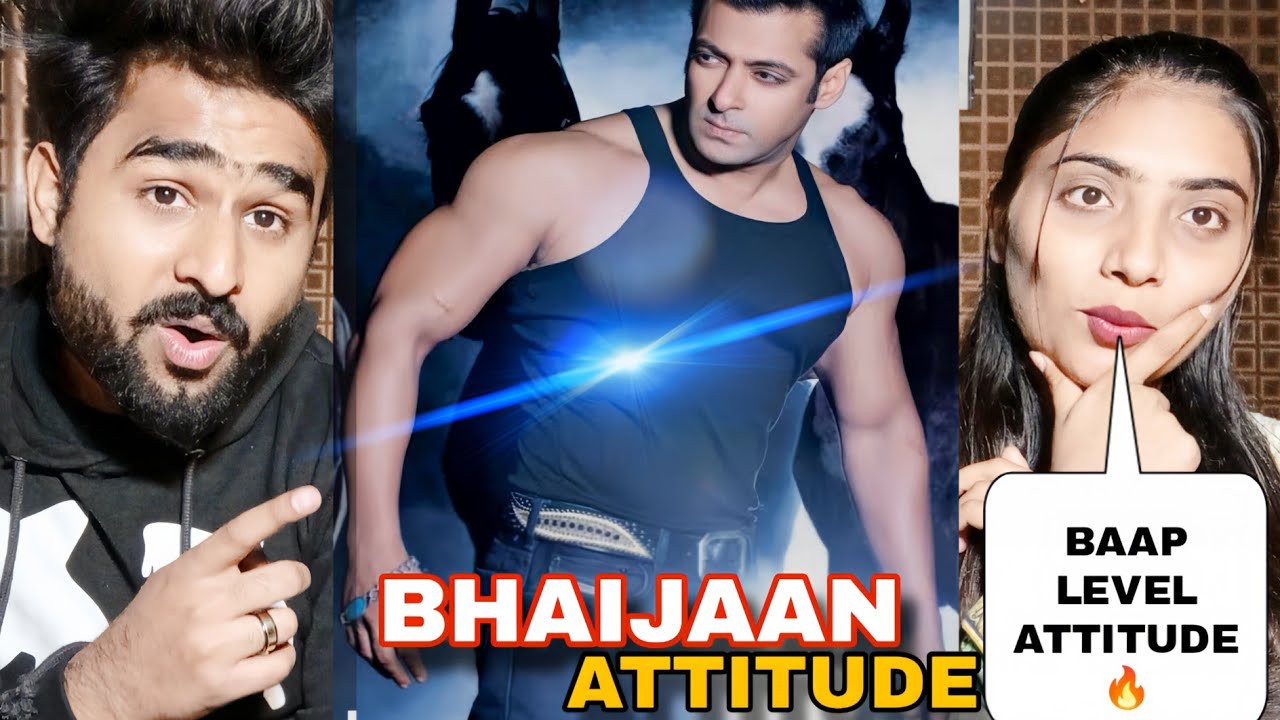 Pakistani Couple Reacts To Salman Khan Attitude Videos|Sigma Rule Edits|Part 4