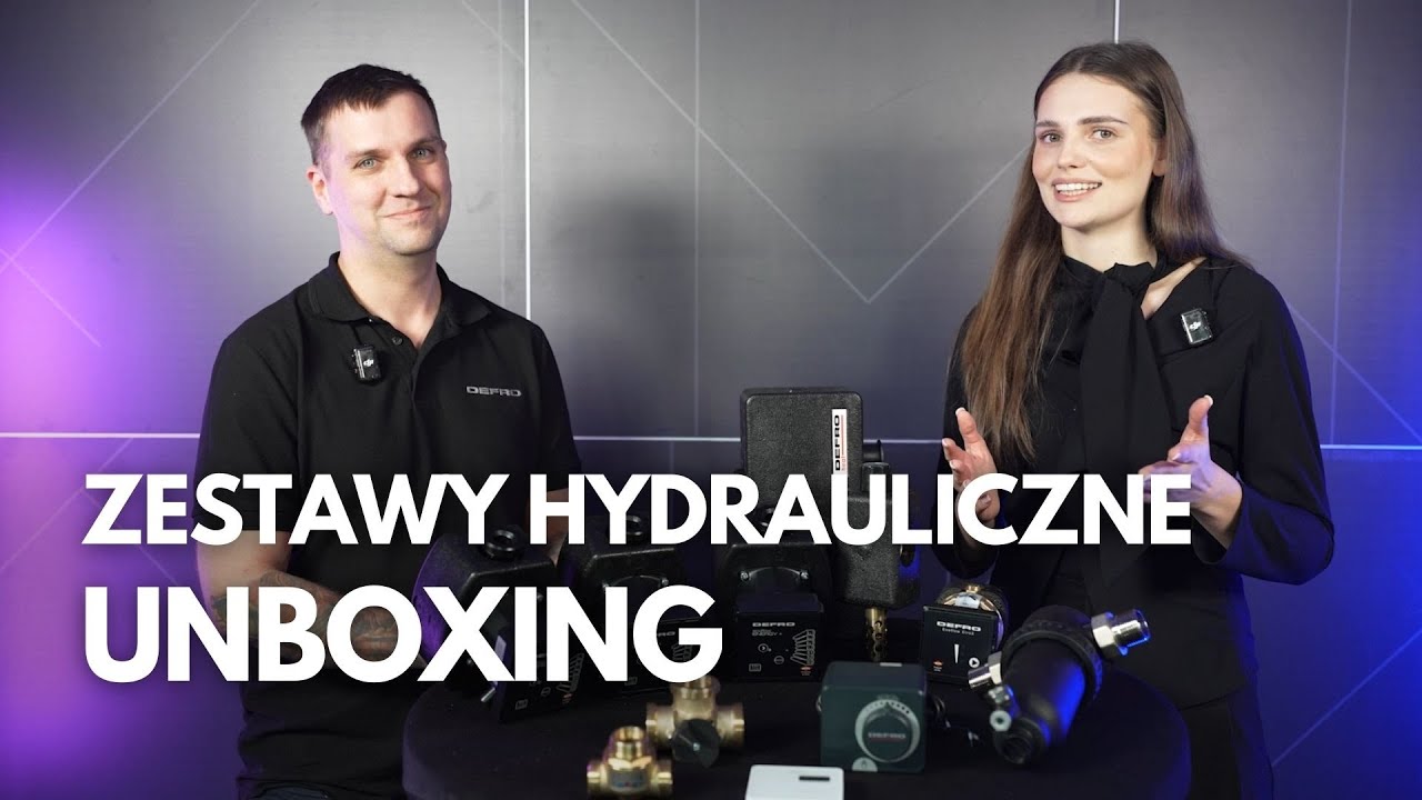 Zestawy hydrauliczne do kotłów z podajnikiem automatycznym - UNBOXING