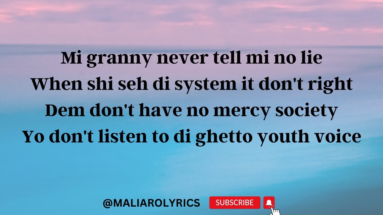 VYBZ KARTEL - GHETTO LIFE (LYRICS) | @MALIAROLYRICS