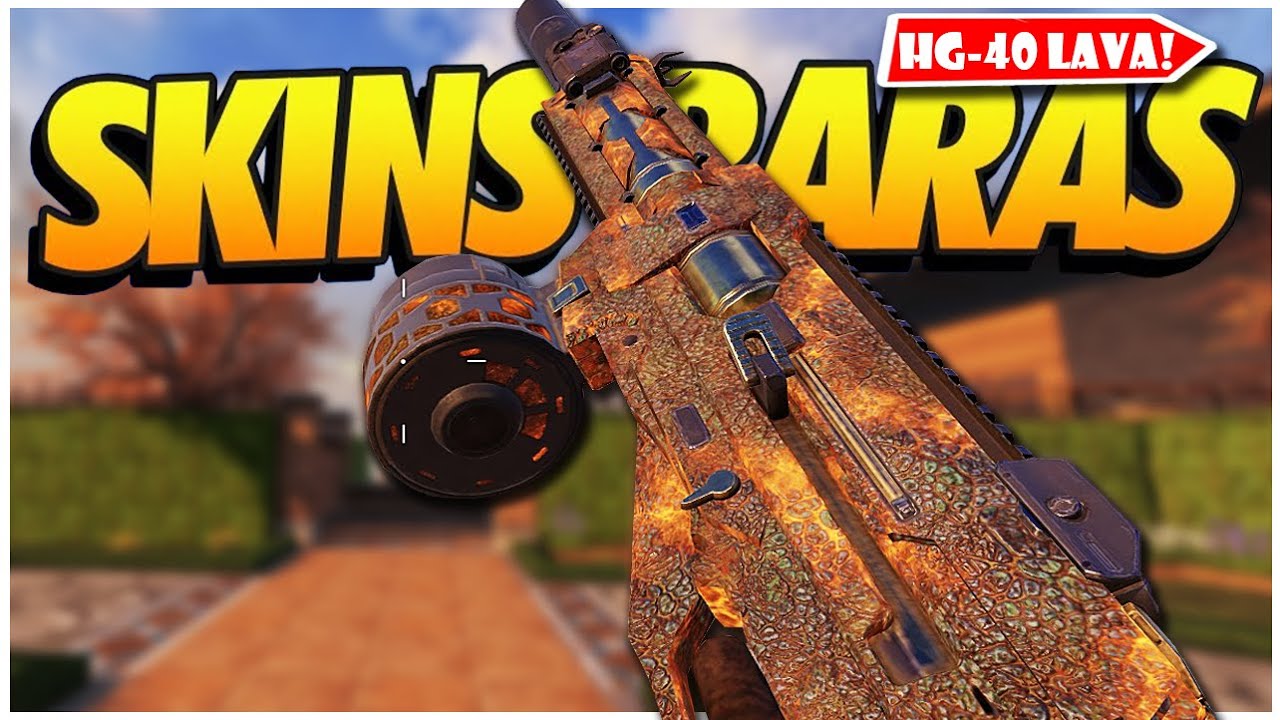 A HG-40 LAVA DO ZOMBIES! - SKINS RARAS DO COD MOBILE!
