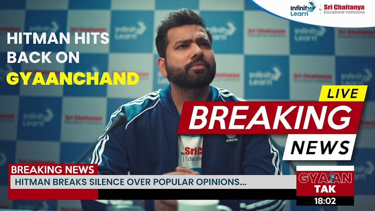 Rohit Sharma | #JEETPakki - Infinity Learn | The Yellow Shutter