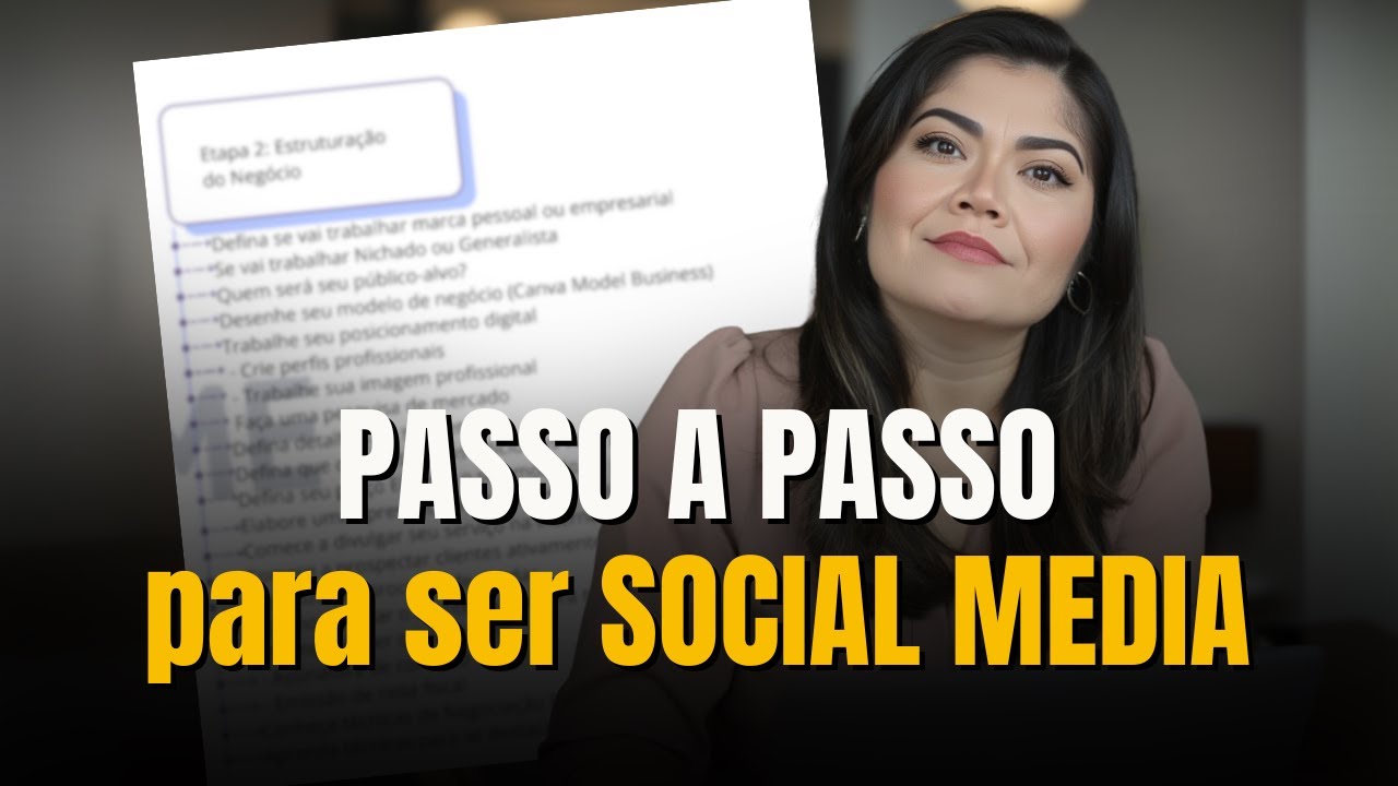 Passo a passo de como começar como Social Media | Wanessa Castro