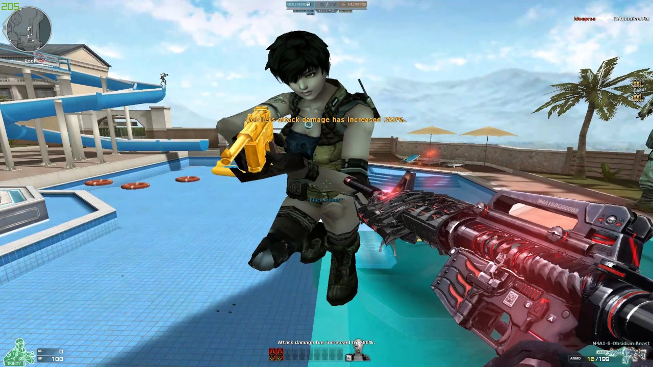 CF XIEXL:M4A1-Obsidian-Beast GamePlay（HMX Resort）-370 Kills， New Record For Myself