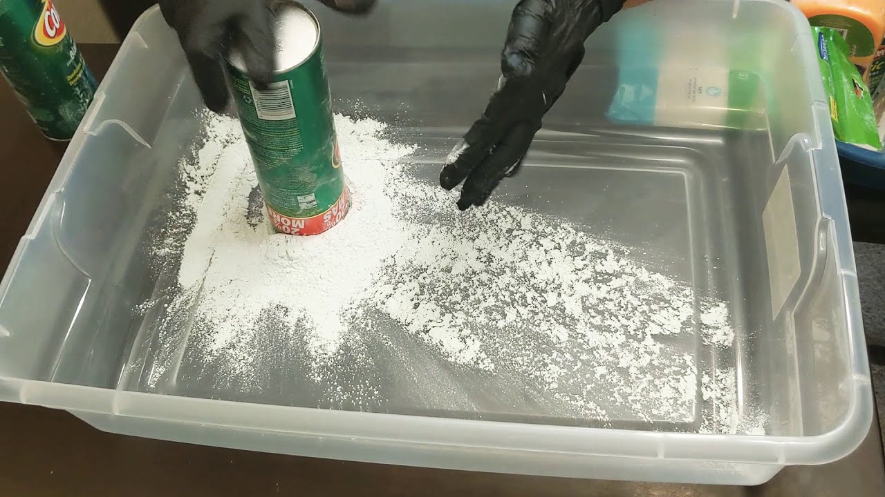 Comet powder can dumping and dry powder play