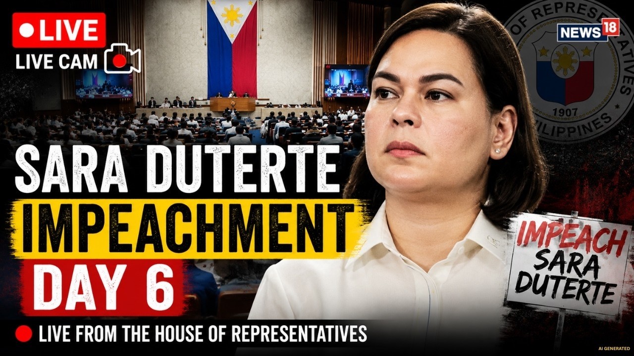 Sara Duterte Impeachment Trial LIVE | Duterte Grilled In Day 6 Senate Hearing | Philippines | N18G